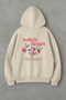 Fruits of the Spirit Print Oversize Women's Sweatshirt