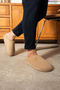 Roller-Striped Plush Fabric with Furry Inside, Non-Slip Sole Men's House Slippers - 3