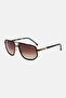 Men 207885I466186 Geometric Sunglasses, Black - 3