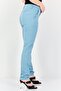 Women Regular Fit Solid Chino Pants, Slate Blue - 2