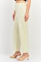 Women Cigarette Fit Grid Pattern Straight Leg Pants, Multicolor - 2