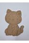 15 Pieces Cute Cat Wooden Painting School DIY Activity Activity Art 15 cm X 10 cm