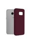 Husa Protectie Double Structure pentru Samsung Galaxy S7, Microfibra, Visiniu Mat