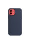 Защитен калъф за iPhone 11, силикон, син - 3