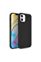Θήκη σιλικόνης για iPhone 12 / iPhone 12 Pro, μαύρη - 2