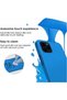 Silicone case for Samsung Galaxy S20 FE, Microfiber, Blue - 4
