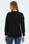Vital Women's Crop Black Sweatshirt - 2