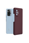 Husa de silicon TPU pentru Xiaomi Redmi Note 10 Pro, Bordo