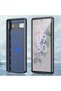 Silicone case for Google Pixel 6A, Carbon Fiber, Black - 3