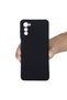 Husa din silicon pentru Motorola Moto E32 / E32S, Microfibra, Protectie Camera, Negru - 4