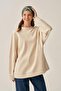 Stone-Oversize Interlock Sweat - 4