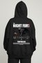 Unisex Oversized Night Fury Hoodie – Toothless Printed Black Hooded Sweatshirt - 3