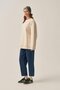 Stone-Oversize Interlock Sweat - 2