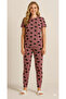 Women's Summer Short Sleeve Pajama Set