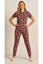 Women's Summer Short Sleeve Pajama Set - 2