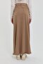 Gabardine 8 Panel Skirt Mink - 4