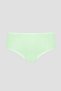Green Cotton High Waist Panties
