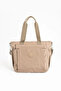 Women's Large Size Long Strap Parachute Fabric Hand & Shoulder Bag - Daily College - 4