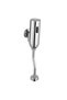 Urinal mixer with sensor, shiny chrome
