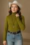 Flexible Turtleneck Sweater Green - 2