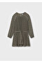 7914-41 Girl's Green Dress - 2