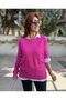 Shirt Knitwear Set Fuchsia