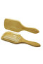 Bamboo Tipped Brush Wooden Comb Large Size - 2