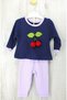 Cherry Figured Baby Girl Children's Tights Double Set 6 Months, 9 Months, 12 Months - 2