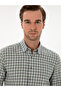 Çağla Slim Fit Checked 100% Cotton Shirt 50310494-Vr016 - 2