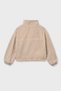 Girl's 8-18 Years Old Double-Sided Plush Coat Beige - 3