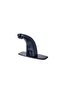 Matte black sensor basin mixer - 3