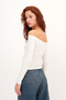 Gathered Side Blouse B1849 - 5