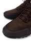 Men's Genuine Leather Brown Nubuck Sneakers & Sports Shoes - 3