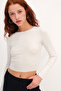 Long Sleeve Basic Blouse B1845 - 5