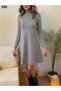 New Season Women's Acrylic Knitwear Dress Turtleneck Comfortable Fit - 4