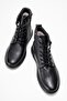 Genuine Leather, Fur Inside, Zipper Closure, Waterproof, Men's Leather Boots - 5