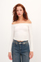 Gathered Side Blouse B1849 - 6