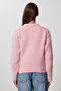 Wool Blend Striped Sweater Lrw0007 Pink Bone - 5