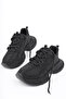 PRS-131-3 Chunky Sole Stone-Decorated Sneakers - 2