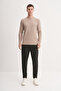 Slim Fit Viscose Fabric Premium Crew Neck Sweater-33085