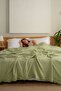 Muslin Bedspread Ultra Soft High Quality 4 Layers Muslin Pike (Single Size (180X240 cm)