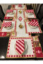 Premium |   Love Birds Pink Series – 25 Piece American Service & Runner Table Set – for 6 People - 4