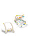 -Baby Play Gym Mat & Learning Walker With Music-Grey