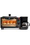 Sliver Crest Breakfast Station Microwave 3 in 1 Breakfast Station Oven Coffee Maker - 4