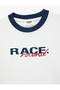 Printed Long Sleeve Crew Neck Cotton T-Shirt - 3