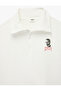 Ataturk Printed Half Zipper Stand Collar Long Sleeve Sweatshirt - 4