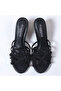 Aylani Handcrafted by Artisans Comfortable Round Toe Block Heel for Wedding, Parties & Dinner Dates - 2