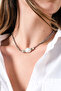 Trix Hematite&Pearl Natural Stone Necklace - 3