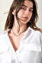 Trix Hematite&Pearl Natural Stone Necklace - 5