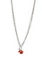 Delta Steel Chain Jasper & Agate End Necklace - 2